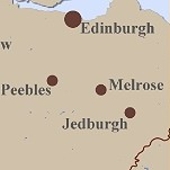 Melrose in Schottland